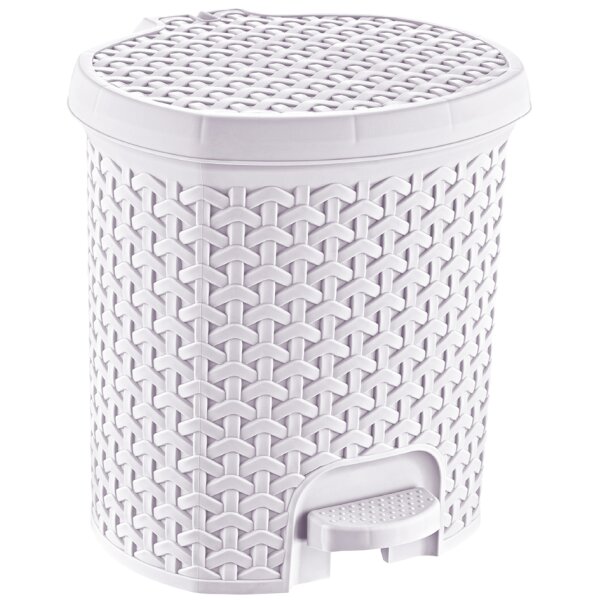 keeeper Poubelle cosmétique à pédale tjark, nordic-white