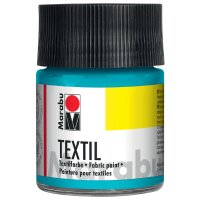 Marabu Peinture pour tissu Textil, 50 ml, rouge