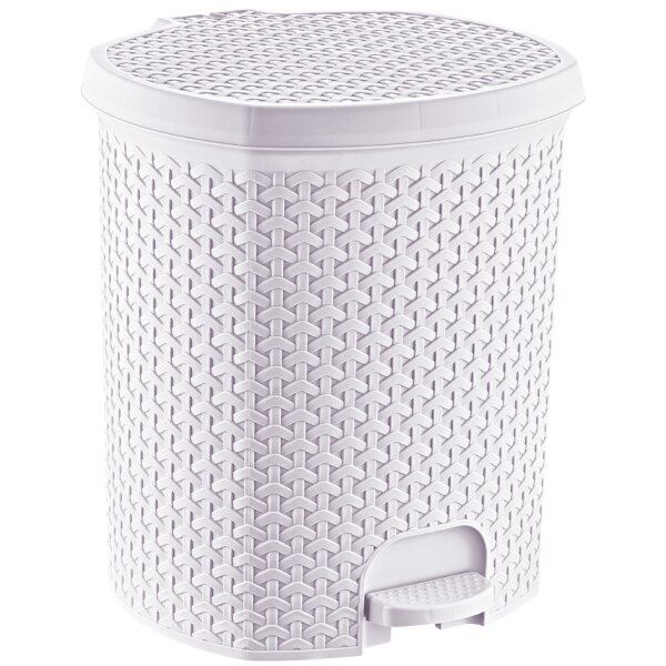 keeeper Poubelle cosmétique à pédale tjark, nordic-white