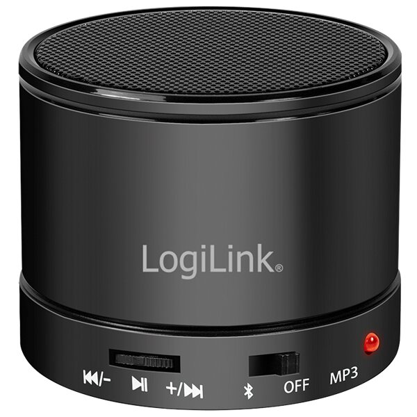 LogiLink Haut-parleur BT 5.3 avec lecteur MP3 &amp; radio FM