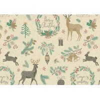 SUSY CARD Weihnachts-Geschenkpapier "Season...