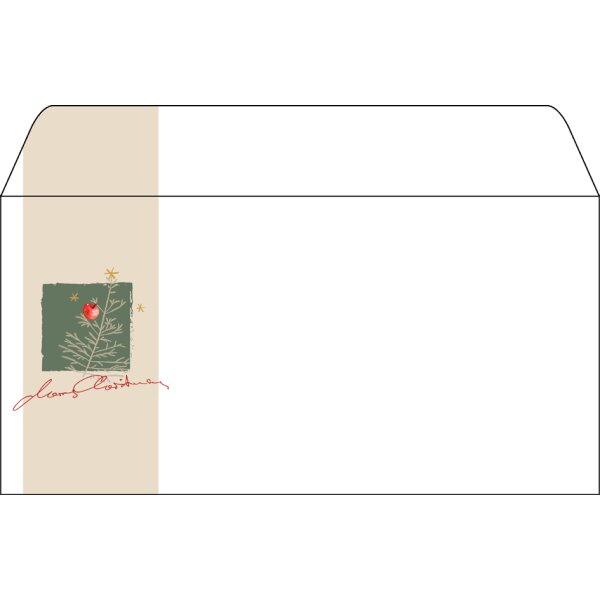 sigel Enveloppe à motif de Noël Cozy Christmas