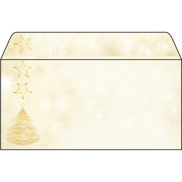 sigel Enveloppe à motif de Noël Cozy Christmas