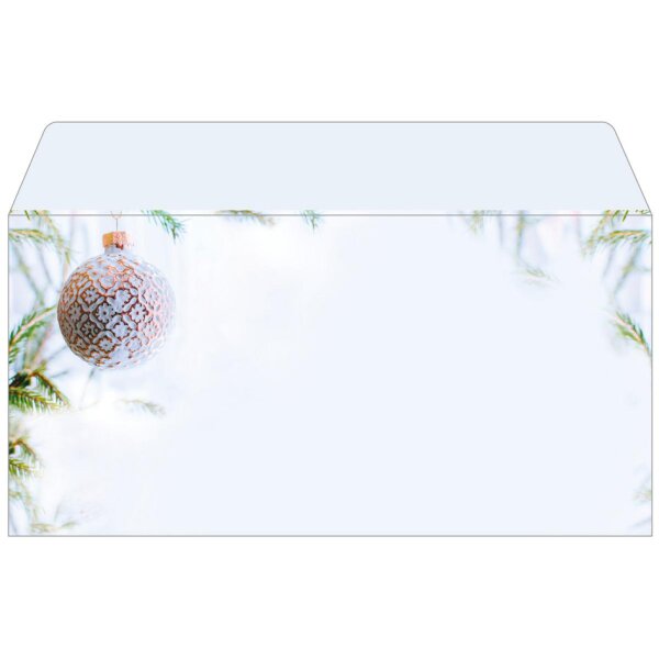 sigel Weihnachts-Umschlag Eucalyptus magic, DIN lang