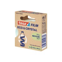 TESA Klebeband 19mmx33m 59034-00000 Crystal Recycled, transparent