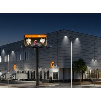 LEDVANCE LED-Strahler FLOODLIGHT, 17 Watt, 3000K BK