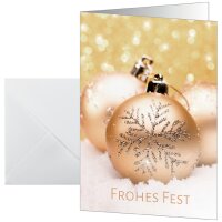 sigel Weihnachtskarte Christmas joy, DIN A6 hoch