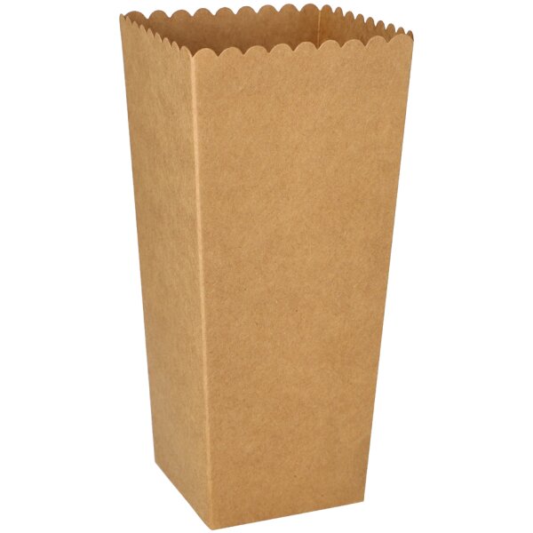 PAPSTAR Boîte à pop-corn en carton pure carré, 2.400 ml