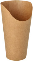 PAPSTAR Wrap-Cup, rund, 590 ml, braun