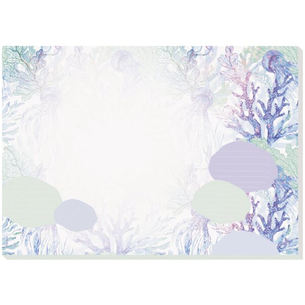 sigel Sous-main en papier Jolie Glamorous Leaves, A3