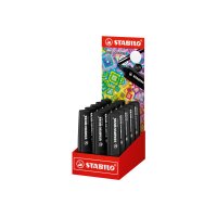 STABILO Boss Surligneur Original 70/15-2-46 Display,noir...