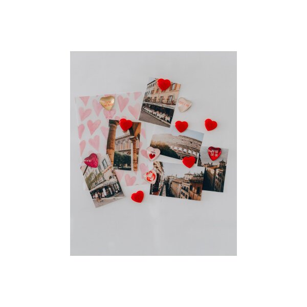 I AM CREATIVE Aimant Coeur Let`s Organize 4035.5 Verre, 0.9x3.3x3.2cm 6 pcs.
