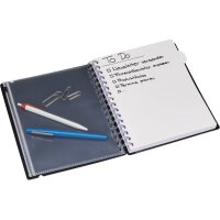 KOLMA Notizbuch Selection A5 06.515.06 schwarz, kariert...