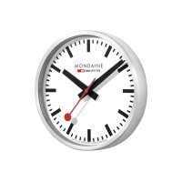 MONDAINE Horloge murale 400mm A995.16SBB blanc/noir