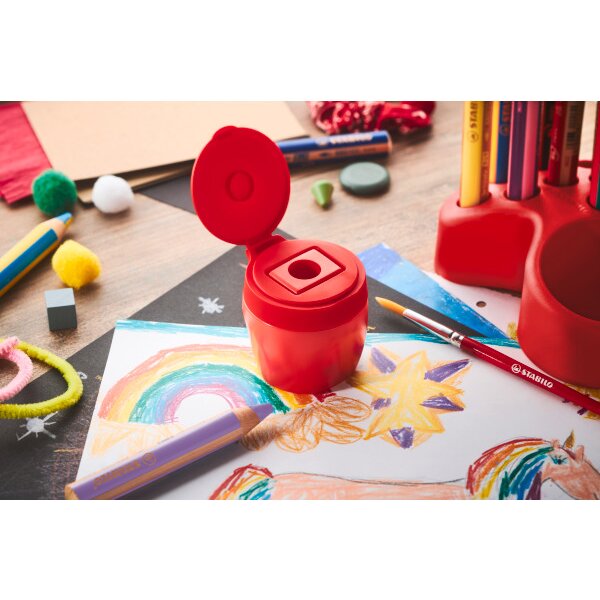 STABILO Woody taille-crayon 4849/01-6 Display 6 pcs.