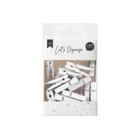 I AM CREATIVE Holzklammern Let`s Organize 4035.19 weiss,...