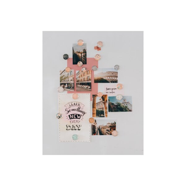 I AM CREATIVE Aimant Fresh Let`s Organize 4035.55 Verre, 3x1cm 6 pièces