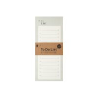 I AM CREATIVE To Do Liste 9x21cm 4005.37 grün 80 Blatt