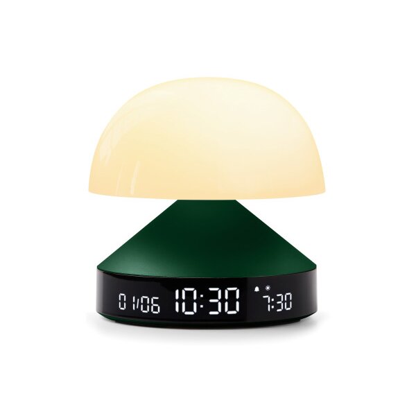 LEXON Réveil lumineux Mina Sunrise LEX-LR153DG1 vert foncé