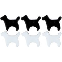 I AM CREATIVE Magnet Hund Let`s Organize 4035.53 schwarz,...