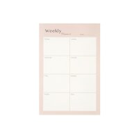 I AM CREATIVE Planificateur hebdo 14x21cm 4005.26 rose 80...