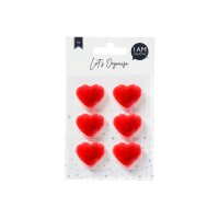 I AM CREATIVE Magnet Herz Let`s Organize 4035.49 rot,...