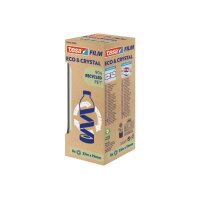 TESA Klebeband 19mmx33m 59044-00000 Crystal Recycled, 8 Rollen