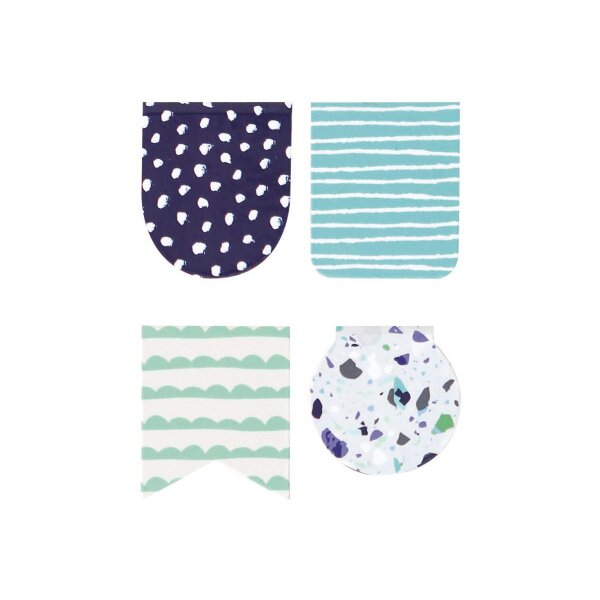 I AM CREATIVE Buchzeichen Let`s Organize 4035.03 magnetisch, 4 assortiert
