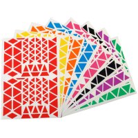 APLI kids Gommettes Triangle, grand conditionnement