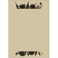 sigel Design-Papier "Kitchen utensils", DIN A4,...