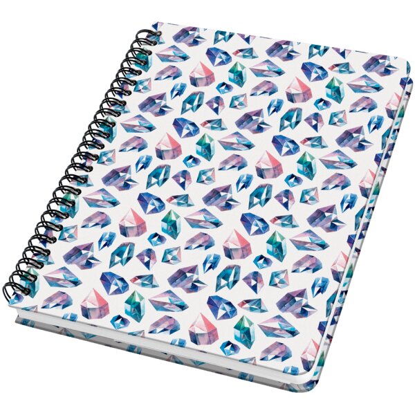 sigel Carnet à spirale Jolie Inspire Fairy Gems, A5