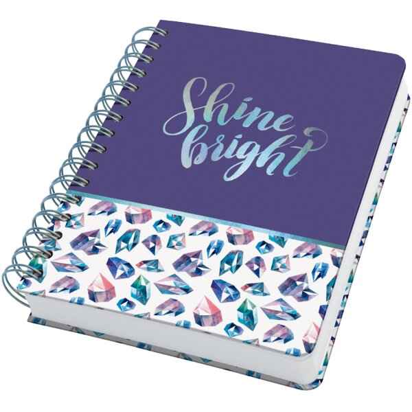 sigel Carnet à spirale Jolie Inspire Fairy Gems, A5