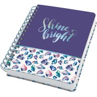 sigel Carnet à spirale Jolie Inspire Fairy Gems, A5