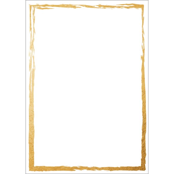 sigel Papier Design Golden brush stroke, A4, 200 g/m2