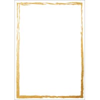 sigel Papier Design Golden brush stroke, A4, 200 g/m2