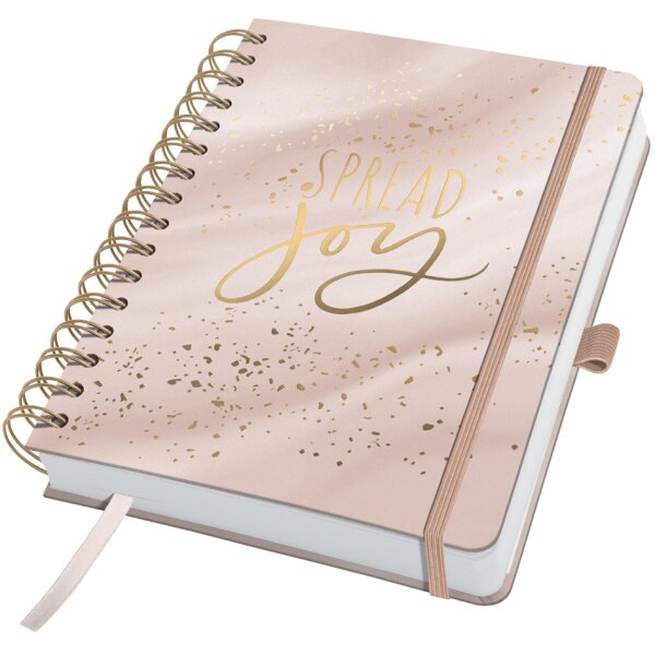 sigel BuJo Buchkalender Jolie "Glamorous Leaves"