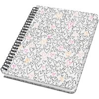 sigel Carnet à spirale Jolie Inspire Wild Hearts, A5