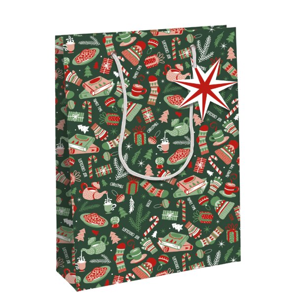 Clairefontaine Sac cadeau de No&euml;l Cosy, large