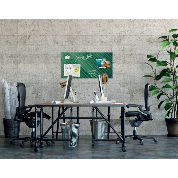 sigel Tableau magnétique en verre Artverum Design Palm Leaf