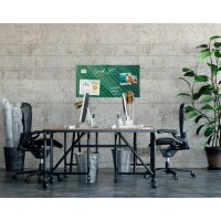 sigel Tableau magnétique en verre Artverum Design Palm Leaf