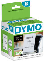 DYMO LabelWriter-Bonrolle, 57 mm x 91 m, weiss