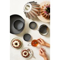 GastroMax Moule à tartelette, en acier au carbone,...