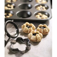 GastroMax Moule à muffins, en acier au carbone, 12...