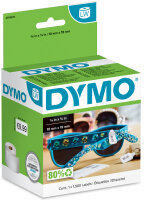 DYMO Etiquettes pour bijoux LabelWriter, 10 x 19 mm, blanc