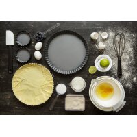 GastroMax Moule à tarte, en acier au carbone, 280...