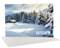 sigel Gutscheinkarten-Set Montain landscapes by seasons