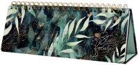 sigel Tischkalender Jolie "Glamorous Leaves",...
