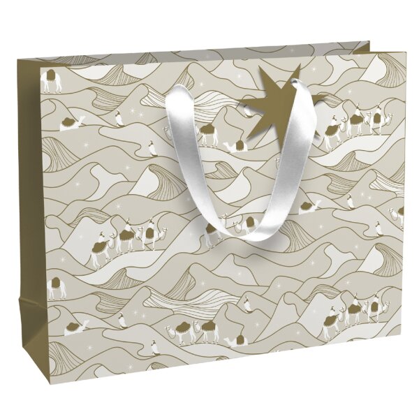 Clairefontaine Sac cadeau de Noël Noël des Sables, moyen