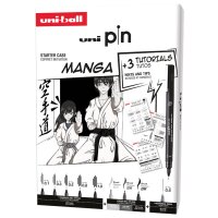 uni-ball Coffret dinitiation uni pin MANGA, 9 pièces