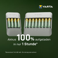 VARTA Chargeur ECO Charger Multi Recycled, 8x AA incluses